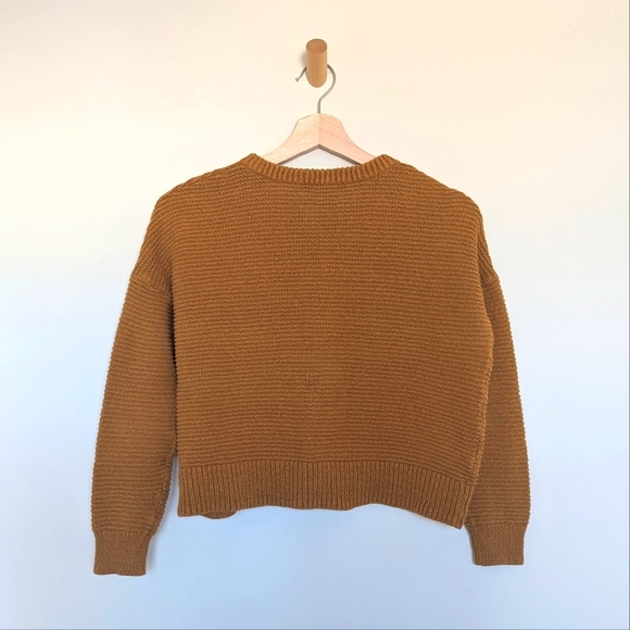 Madewell Deville Cardigan Sweater in Antique Gold - Size XS - Picture 3 of 5